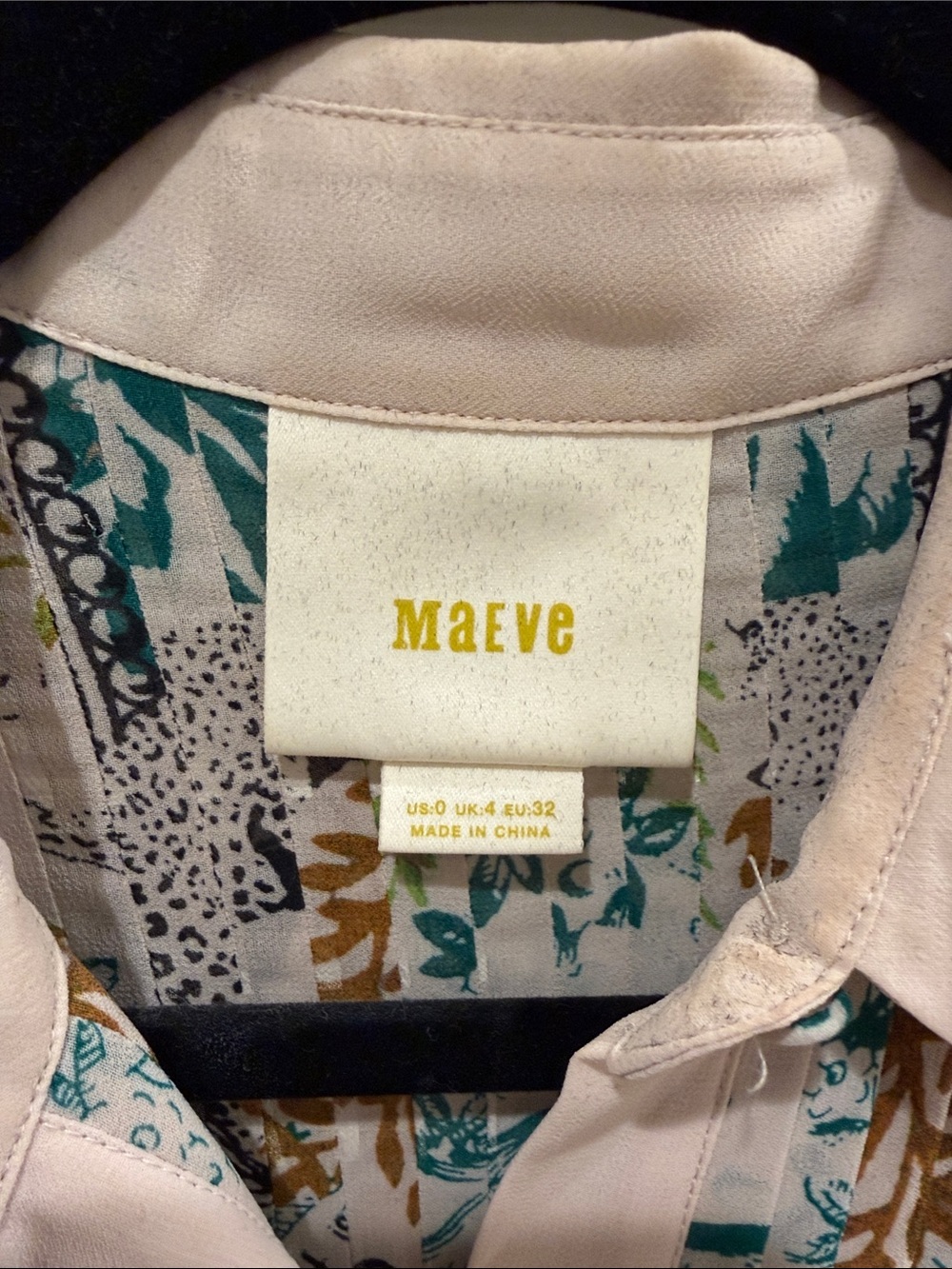 Anthropologie Maeve Ria Jungle Shirt Dress - Picture 5 of 6